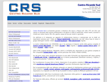 Tablet Screenshot of centroricambisud.com